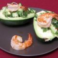 Avocadosalat mit Shrimps