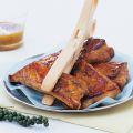 Spareribs mit Aprikosenglasur