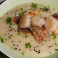 Pastinakensuppe mit Mohnbrötchencroutons und[...]