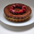 Valentinstag - Chocolate-Cheescake mit Himbeeren