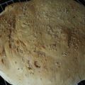 Pita Brot mit Knofi und Sesam