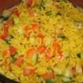 Schneller Curry-Reis-Salat