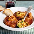 Ossobuco mit Salbei und gerösteter Gremolata