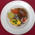 Marinierte Hähnchenbrust mit Polenta, Mole und[...]