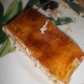 Käsestrudel mit Schinken und Lauch