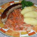 Gemüse: Karotten mit Bratwurst und[...]