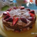 Erdbeertorte mit Baiser