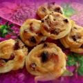 Aprikosen-Erdnussmus-Blätterteig-Plätzchen