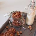 Chocolate Snickers Cookies