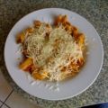 Pasta mit Tomaten - Kapern Sauce