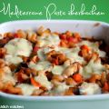Mediterrane Pasta überbacken