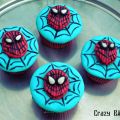 Spiderman Cupcakes
