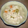 Hühner-Nudelsuppe mit Ingwer