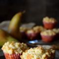Birnen-Käsekuchenmuffins mit Vanille /[...]