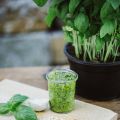 Schnelle Küche ..... Grünes Pesto selbstgemacht