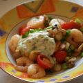 Garnelen-Champignon-Pfanne