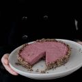 RAW Raspberry Cake