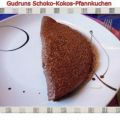 Kuchen: Schoko-Kokos-Pfannkuchen