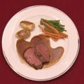 Filet vom südamerikanischen Rind mit Bohnen,[...]