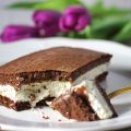 {Low Carb} Schoko Joghurt Sahne Schnitte