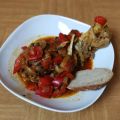 Geschmorte Putenkeulen mit Champignons und[...]