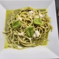 Pasta mit Basilikum Pesto II
