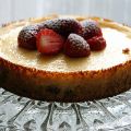 New York Cheesecake mit Erdbeeren