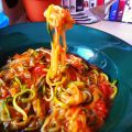 Gesund, vegan, leicht: Zucchininudeln,[...]