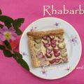 Rhabarber - Wähe; Rezept