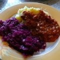 Apfel-Rotkohl geschmort