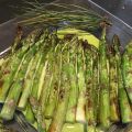 Grüner Spargel, Pinie!