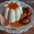 Vanillepudding mit Rotweinpflaumen