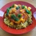 Kartoffel-Curry (Indien) mit Walnußreis[...]