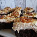 Erdnuss-Karamell-Brownie