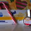 Bruchschokolade mit Zuckerstangen und[...]