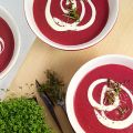 Rote-Bete-Creme mit Ingwer