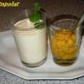 Vanille-Bavaroise mit marinierter Mango