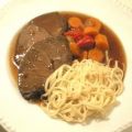 Hirschbraten asiatisch angehaucht mit Chow Mien[...]