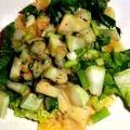 Kartoffelstampf mit Salat, Kürbis und[...]