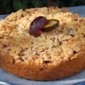 Zwetschgen-Käse-Kuchen mit Streuseln