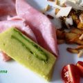 Grüne Spargelterrine