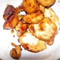 Huhn mit Orangen-Teriyakisauce