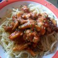 Spaghetti mit Bolognese-Pilzsauce