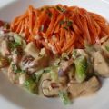 Steinpilz-Ragout mit Bandnudeln
