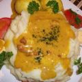 Eier in Curry Curkumasoße mit Orange