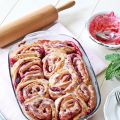 Brioche-Himbeer-Schnecken