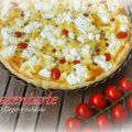Tomatentarte mit Ziegenfrischkäse
