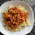 Hackfleisch-Zucchini Bolognese
