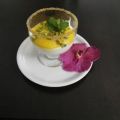 Mango-Quark auf Keks mit frischer Minze und[...]