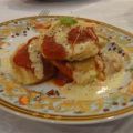Selbstgemachte Käse-Ravioli
